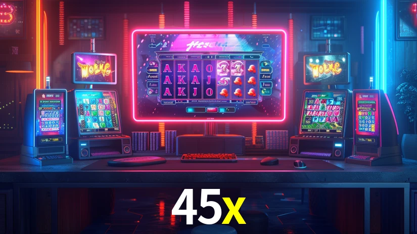45x: Jogos de Caça-Níqueis-Altas Recompensas, Roleta-Velocidade, Blackjack-Desafios Máximos